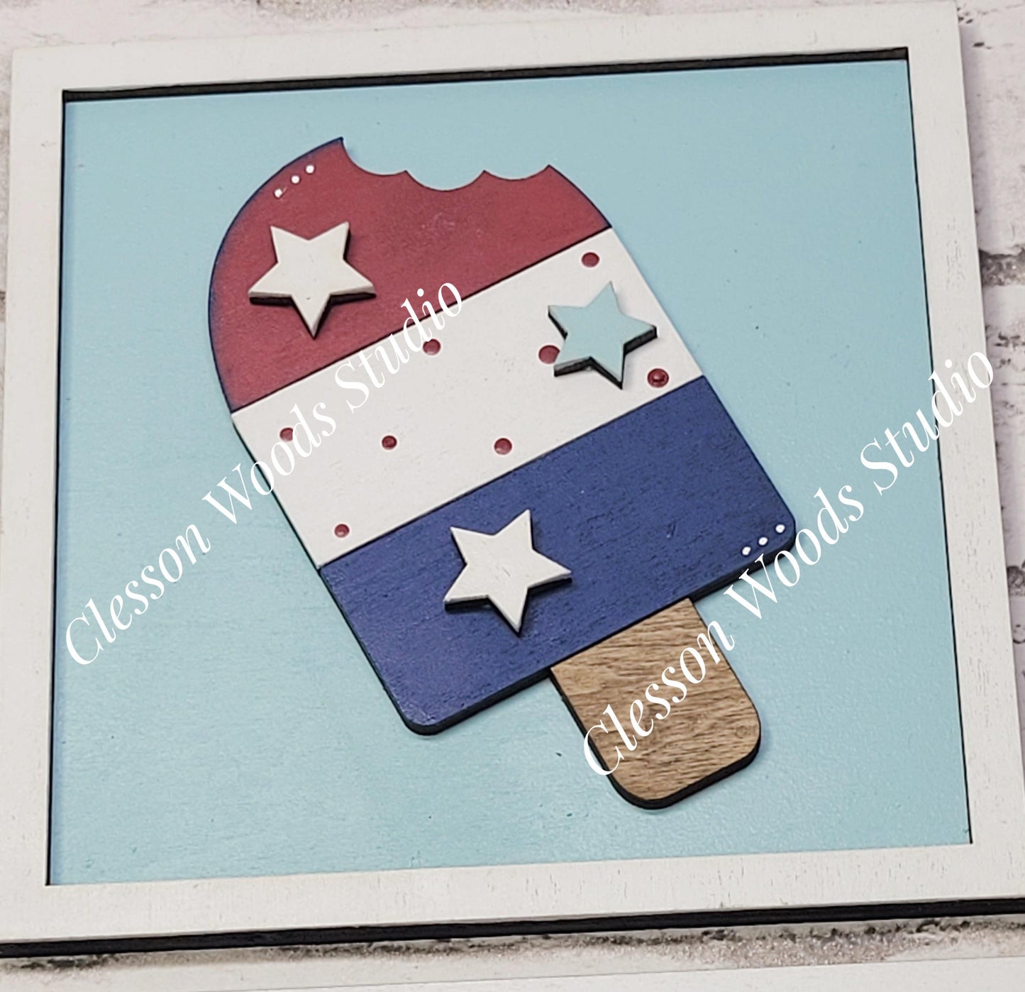 July Bundle 2 - 4.25" Layered Square Inserts