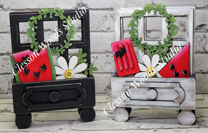 Cottage Drawer Insert Set of 2 Watermelon