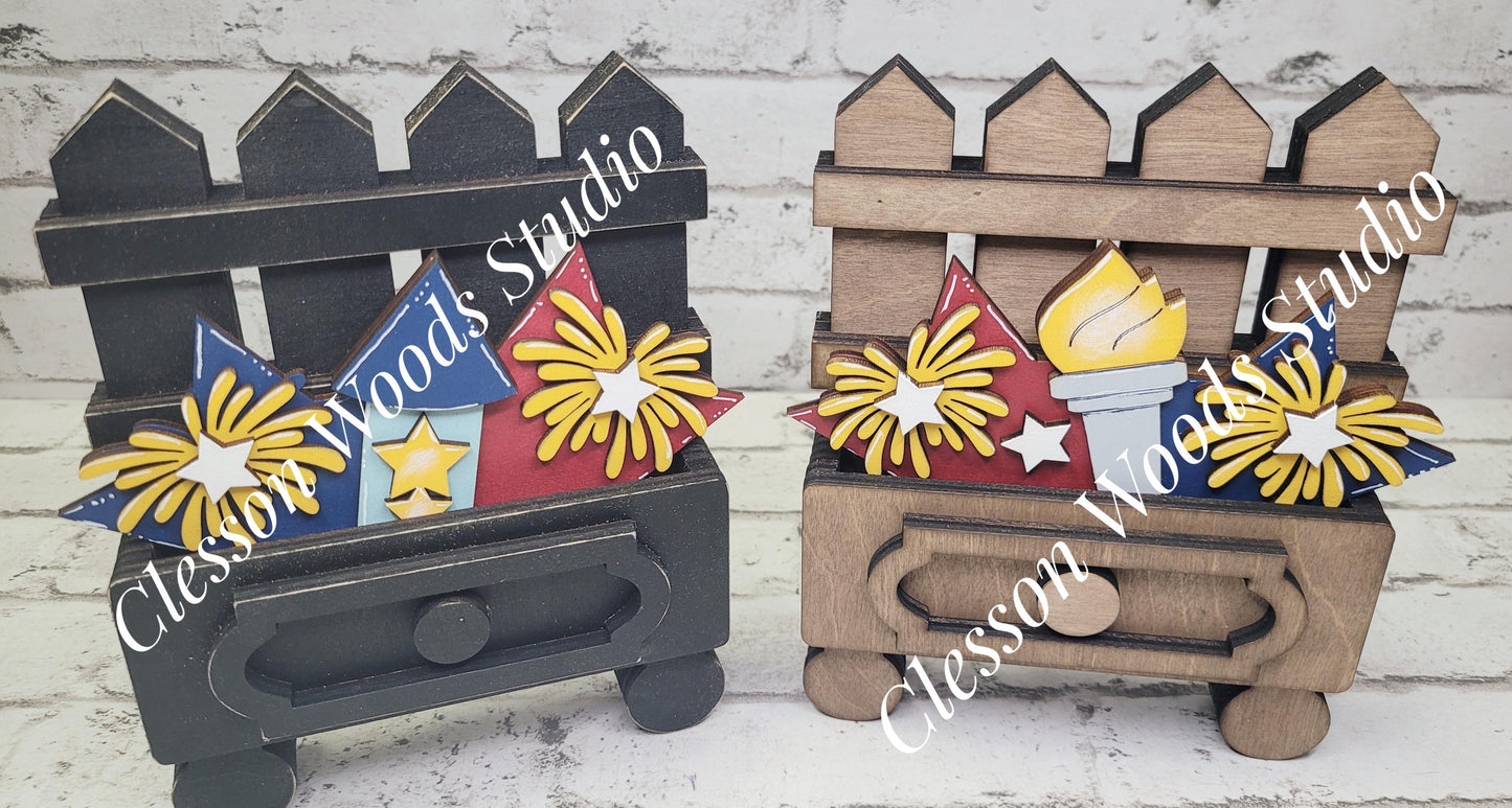 Cottage Drawer Insert Set of 2 July