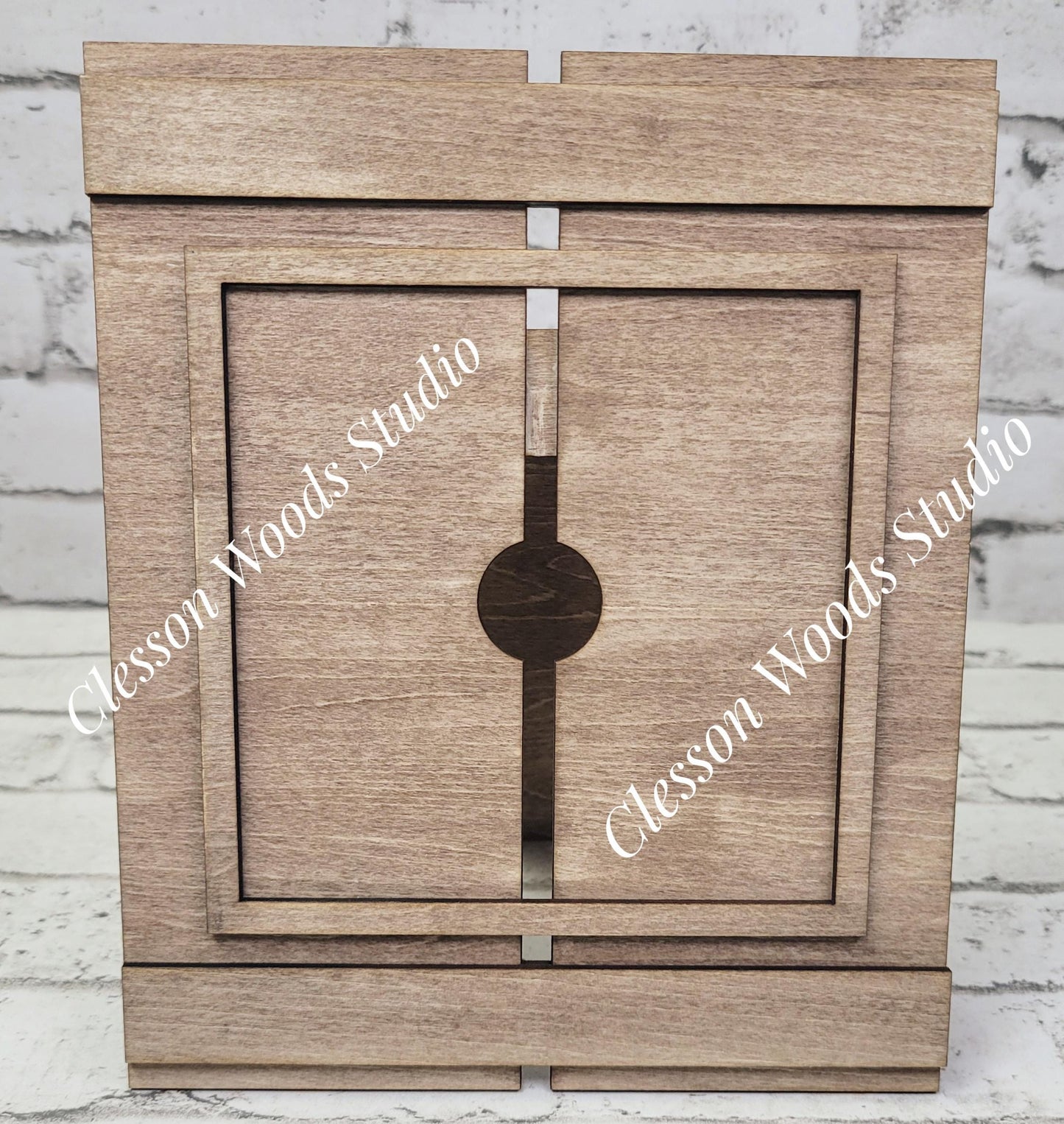 Shutter Frame for 4.25" Square Inserts