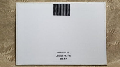 Easter Bunny Tail Farms (Lt Blue Border) 7"x5" Canvas