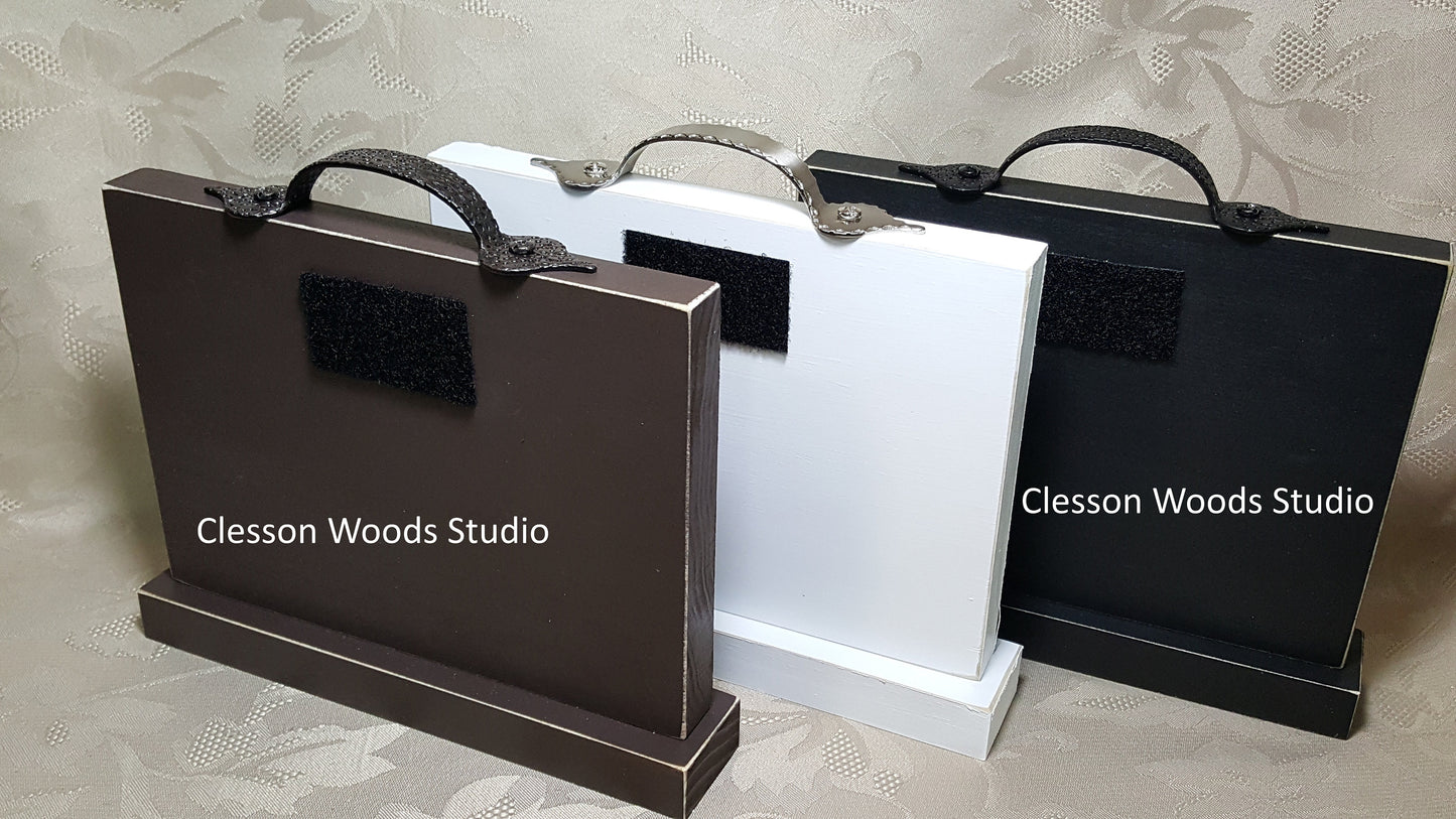 Pumpkin Spice Cafe (Brown) 7x5" Interchangeable Canvas or Display Set