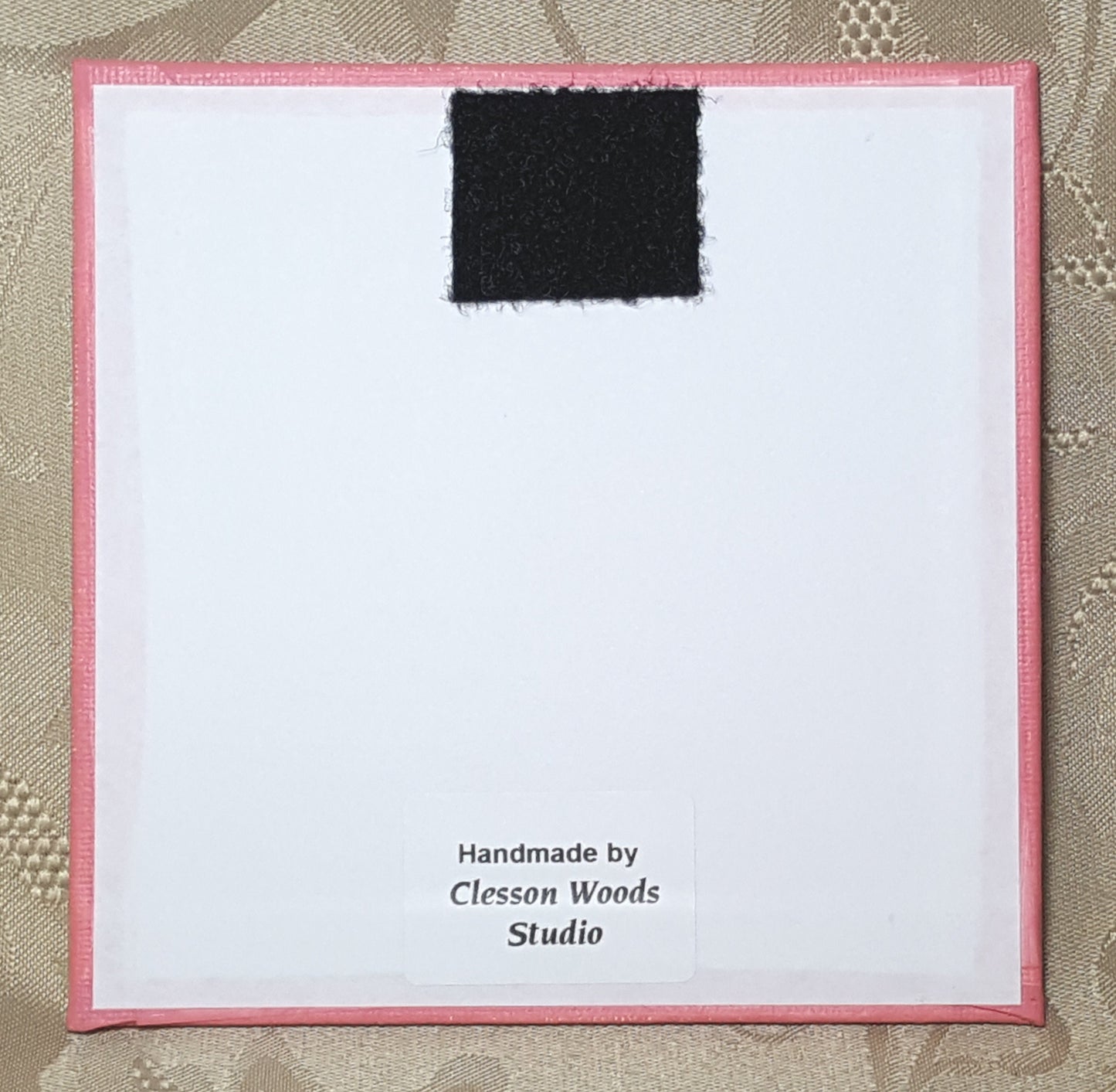 Market Fresh Flowers 5"x5" Canvas (Pink)