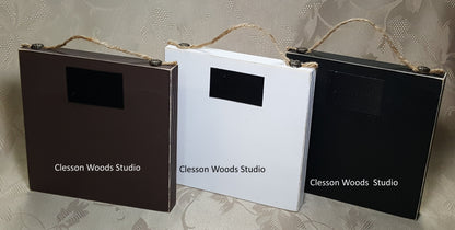 Christmas Cheers (Red Border) 5x5 Canvas Panel