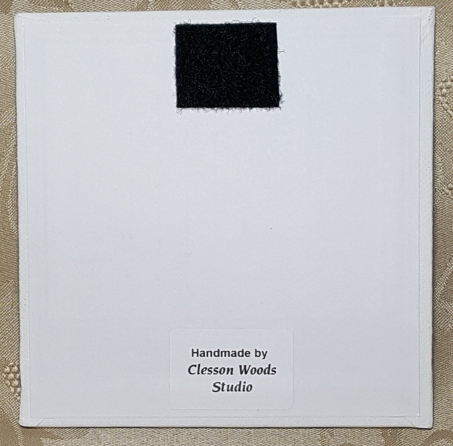 Christmas Cheers (Green Border) 5x5 Canvas Panel