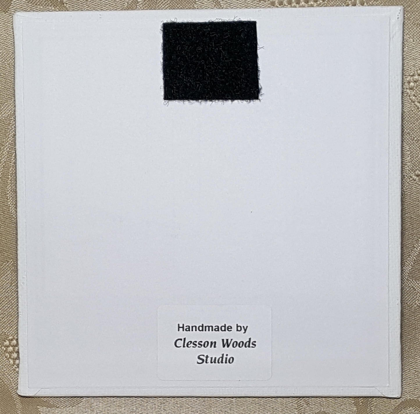 Christmas Gnomes Reindeer (Red Frame) 5x5 Canvas Panel