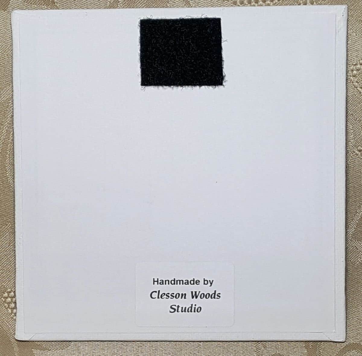 Christmas Gnomes With JOY Banner (Red Frame) 5x5 Canvas Panel