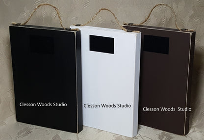 Bunny Tail Farms Easter Truck Pink Border 5"x7" Canvas