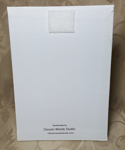 Bunny Tail Farms Easter Truck Pink Border 5"x7" Canvas