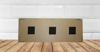 Brown Three Panel 5x5 Changeables Frame